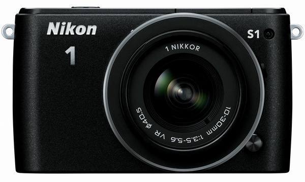 Nikon 1 S1 mirrorless camera black