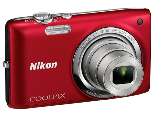 Nikon CoolPix S2700 Compact Digital Camera red