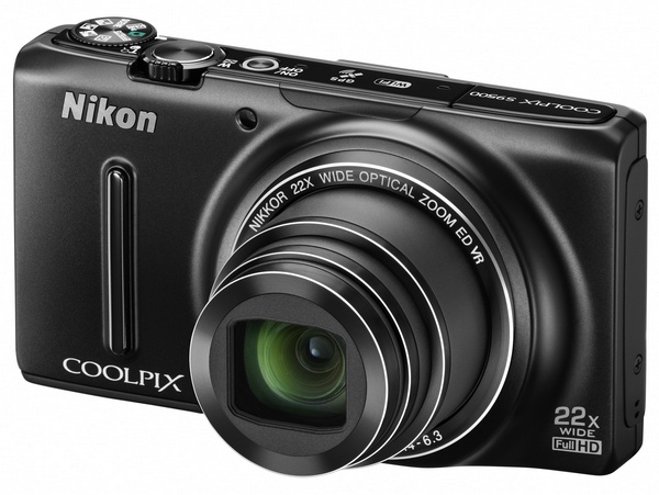 Nikon CoolPix S9500 and S9400 Slim Super Zoom Cameras with WiFi