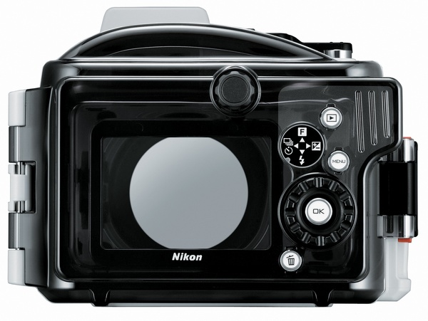 Nikon WP-N2 Waterproof Case for Nikon 1 J3 and S1 back