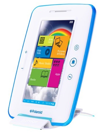 Polaroid 7-inch Kids Tablet docked