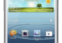 Samsung Galaxy S II Plus runs Android 4.1.2 Jelly Bean white