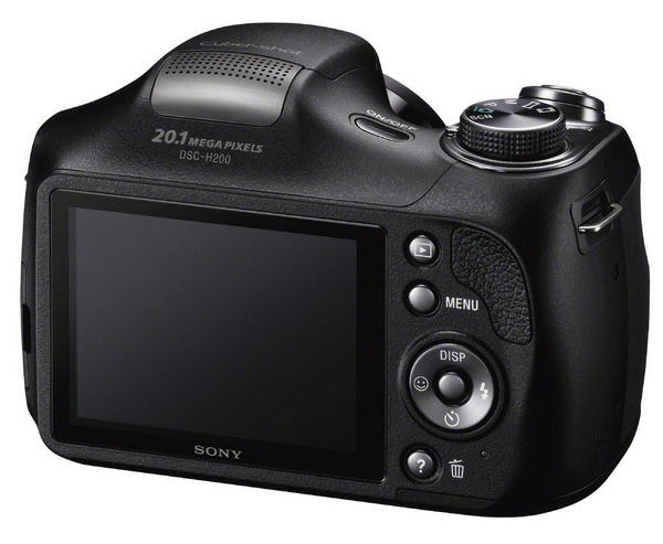 Sony Cyber-shot DSC-H200 Camera with 26x Optical Zoom back