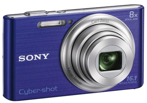 Sony Cyber-shot DSC-W730 digital camera blue