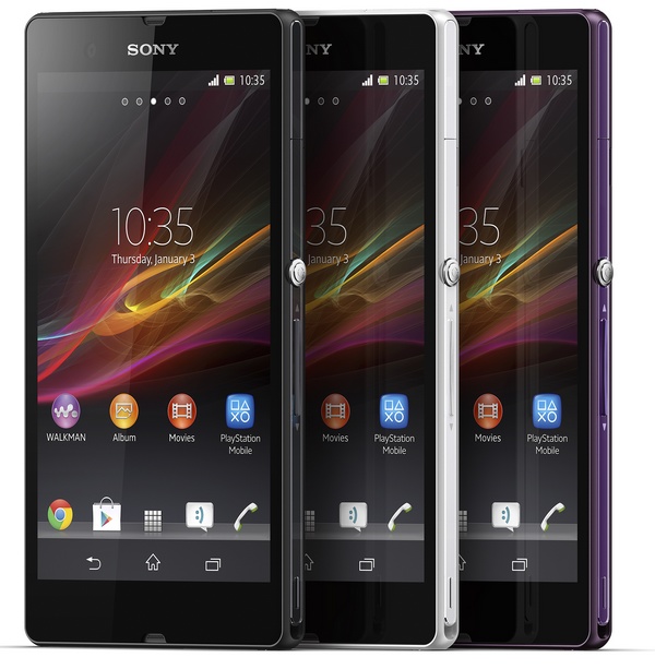Sony Xperia Z 5-inch Full HD Android Smartphone with HDR Video colors