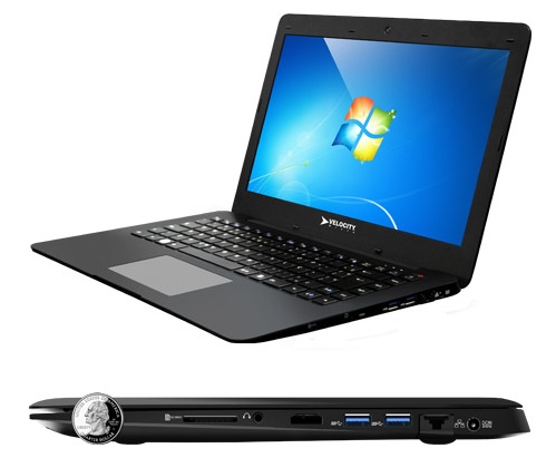 Velocity Micro NoteMagix U430, U450 and U470 Ultrabooks side