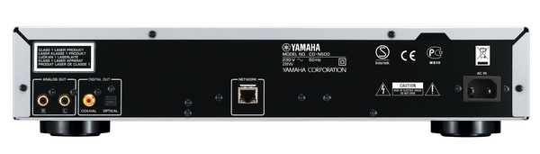 Yamaha CD-N500 Network CD Player back