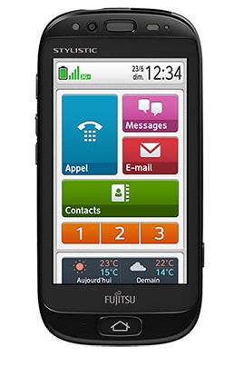 Fujitsu STYLISTIC S01 Smartphone for Senior Users