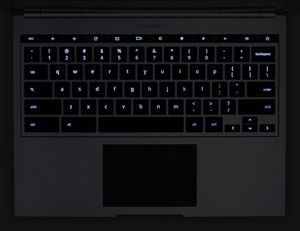 Google Chromebook Pixel keyboard