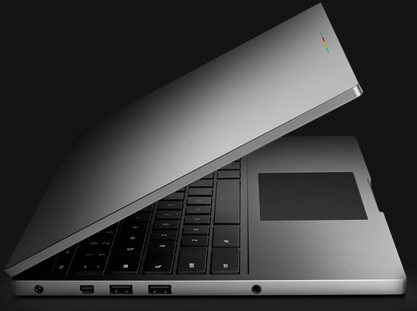 Google Chromebook Pixel side