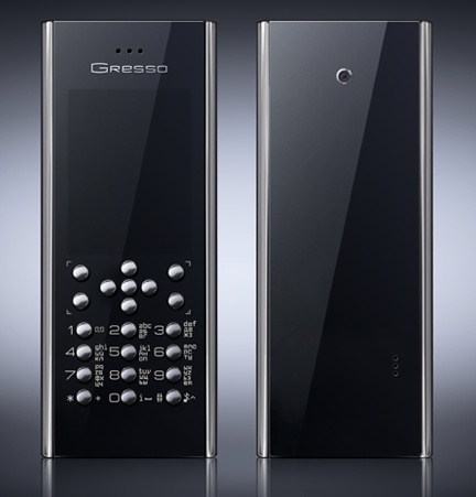 Gresso Crusier Titanium Luxury Phone front