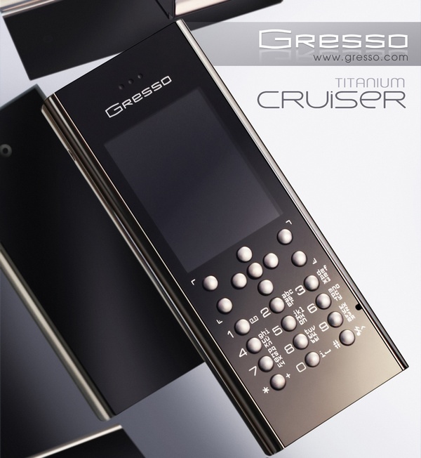 Gresso Crusier Titanium Luxury Phone