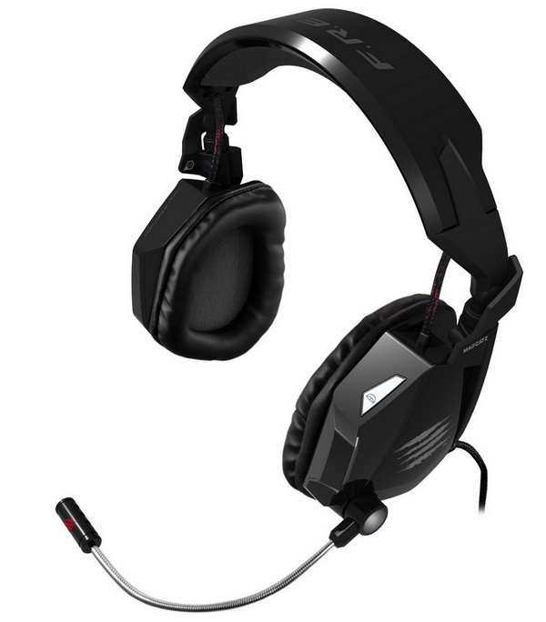 Mad Catz F.R.E.Q. 7 7.1 Surround Sound Gaming Headset all black