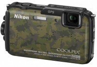 Nikon CoolPix AW110 rugged four-proof camera camouflage