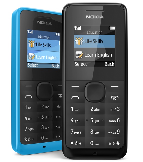 Nokia 105 Low-cost Feature Phone color