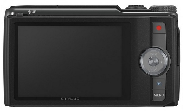 Olympus STYLUS SH-50 iHS Long-zoom Point-and-Shoot with 5-Axis Video Stabilization back