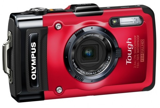 Olympus STYLUS TOUGH TG-2 iHS Flagship Rugged Camera red