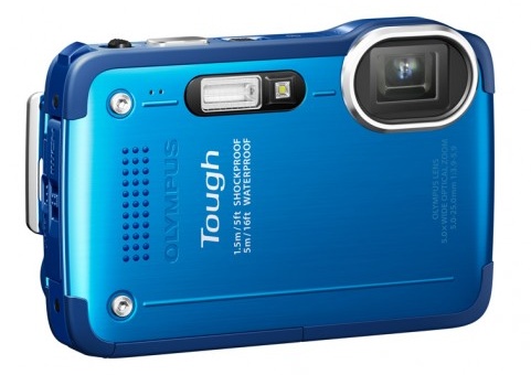 Olympus STYLUS TOUGH TG-630 iHS rugged camera blue