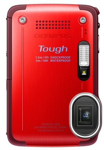 Olympus STYLUS TOUGH TG-630 iHS rugged camera red