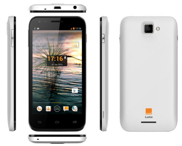 Orange Lumo 4G LTE Android smartphone