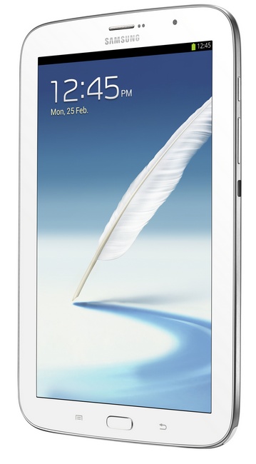 Samsung Galaxy Note 8.0 Quad-core Phone Tablet Hybrid angle