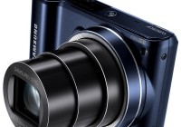 Samsung WB250F Smart Camera with WiFi and Touchscreen flash open