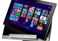 Asus Transformer AiO P1801 with Detachable Tablet hand lifting