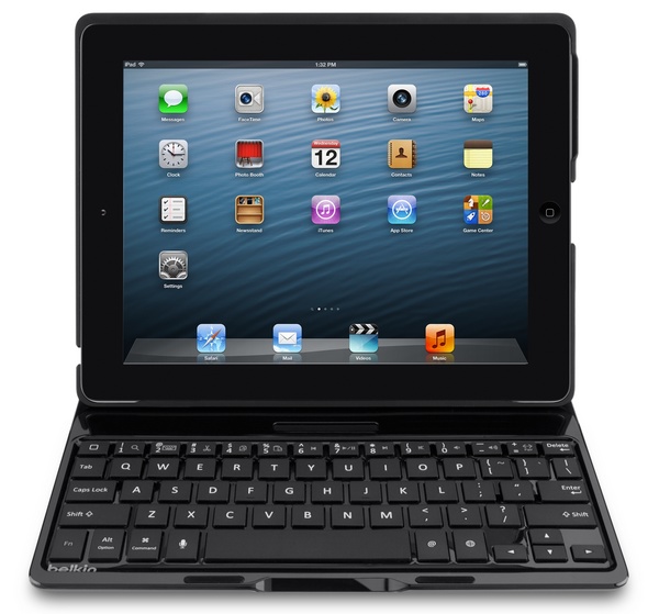 Belkin Ultimate Keyboard Case for iPad black front