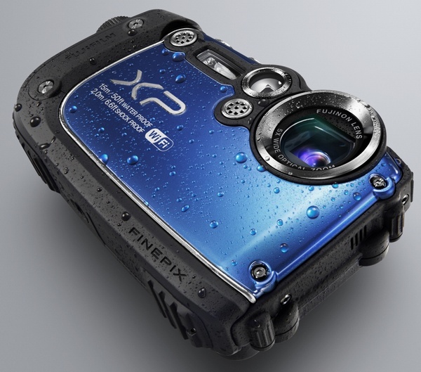 FujiFilm FinePix XP200 Ultra Rugged Camera with WiFi blue