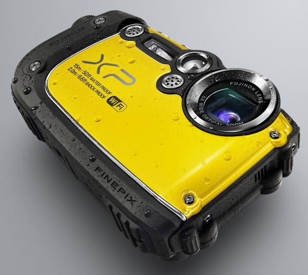 FujiFilm FinePix XP200 Ultra Rugged Camera with WiFi yellow