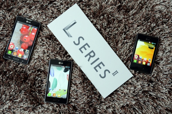 LG Optimus L Series II Stylish Android Smartphones