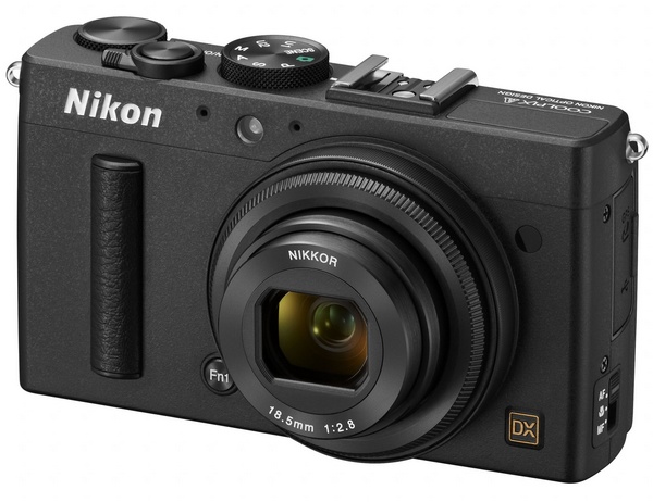 Nikon CoolPix A packs DX-format sensor in Pocket Size black angle