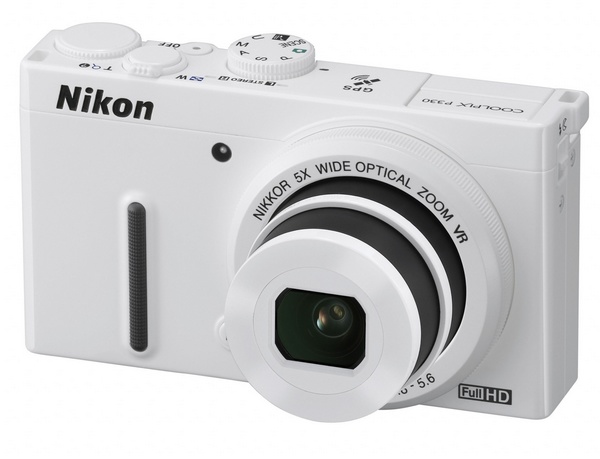 Nikon CoolPix P330 gets a f1.8 5x Optical Zoom Lens white