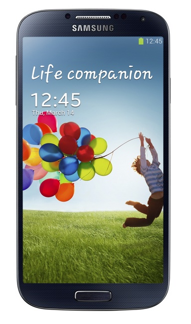 Samsung Galaxy S4 8-core Android smartphone black front