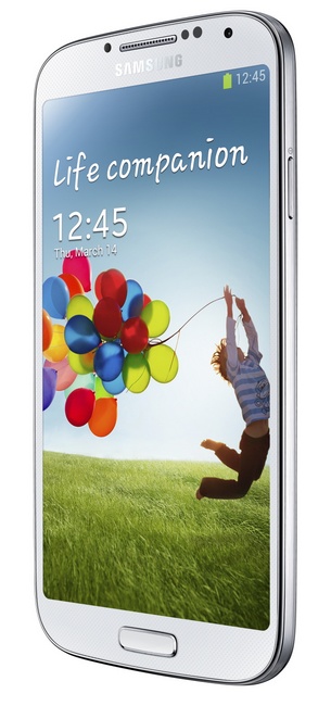 Samsung Galaxy S4 8-core Android smartphone white