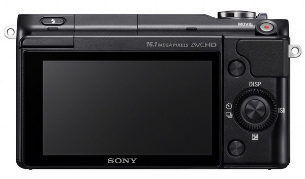 Sony Alpha NEX-3N Mirrorless Camera back