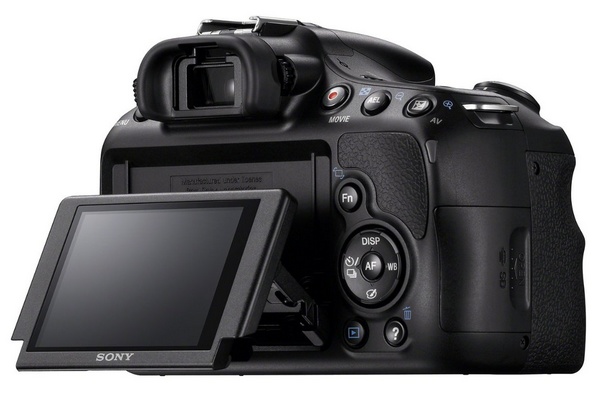 Sony Alpha a58 DSLR Camera for Beginners back screen