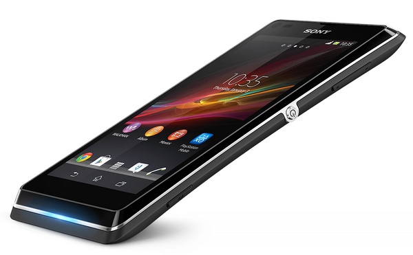 Sony Xperia L Stylish Entry-level Android Smartphone black angle