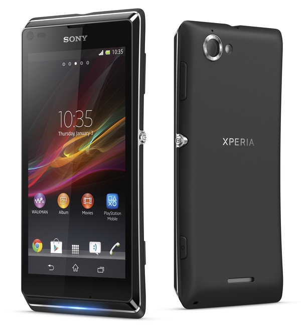 Sony Xperia L Stylish Entry-level Android Smartphone black