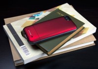 mophie juice pack air battery case for iPhone 5 back red