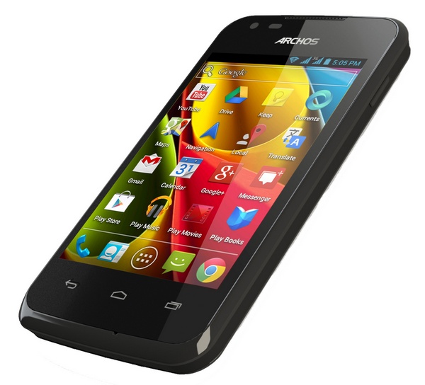 Archos 35 Carbon Android Smartphone angle 1