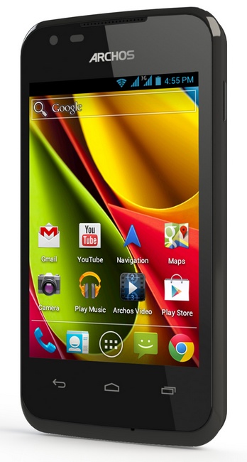 Archos 35 Carbon Android Smartphone angle