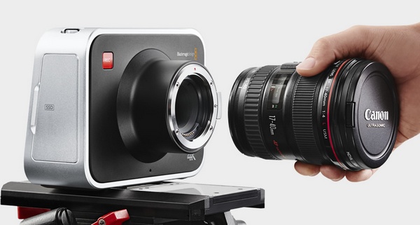 Blackmagic Production Camera 4K Digital Film Camera canon ef lens