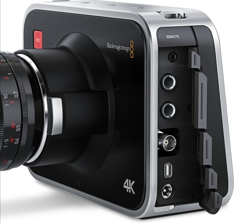 Blackmagic Production Camera 4K Digital Film Camera connections