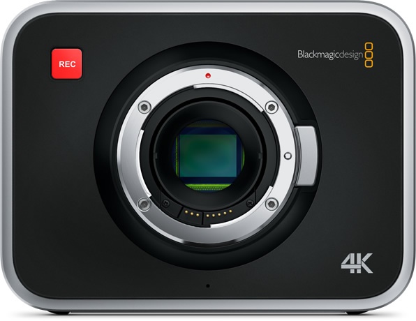 Blackmagic Production Camera 4K Digital Film Camera front