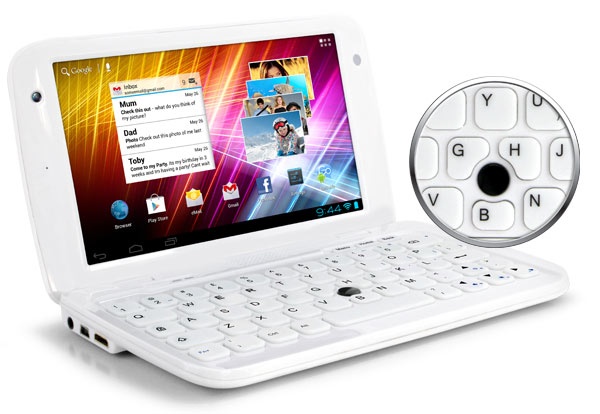 Ergo GoNote Mini 7-inch Android Tablet Netbook Hybrid keyboard