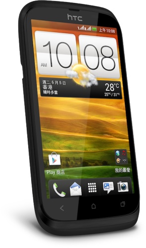 HTC Desire V Entry-level Dual-SIM Smartphone black