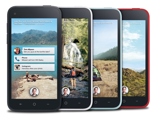 HTC First, the Facebook Phone colors