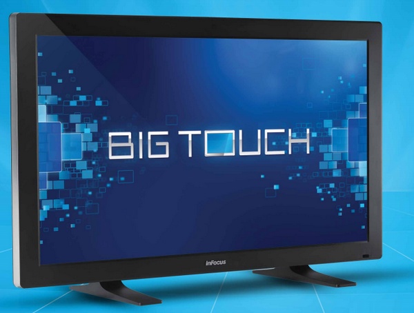 InFocus BigTouch 55-inch All-in-one Touchscreen PC runs Windows 8