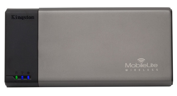 Kingston MobileLite Wireless Reader and Portable Charger for Mobile Devices